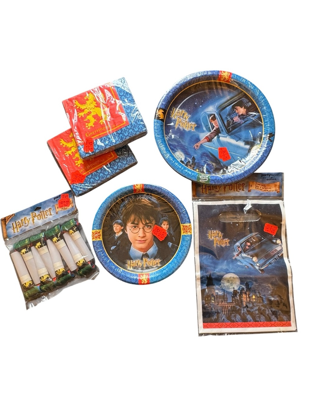 Warner Bros. Harry Potter Blue & Red Disposable Party Tableware Set- 8 kids - Picture 3 of 3